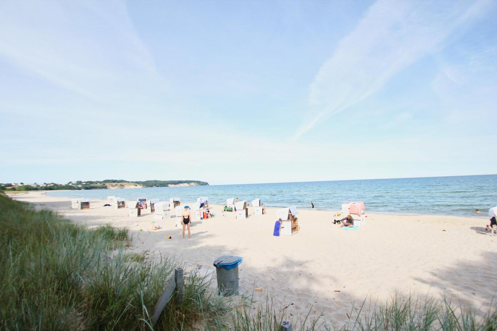 Ferienhaus Distelfink Fewo 04 Terrasse, Meerblick Groß Zicker Eksteriør billede